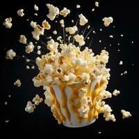 ai generativo un' foto di Popcorn