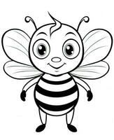 carino ape cartone animato personaggio portafortuna nel schema. generativo ai foto