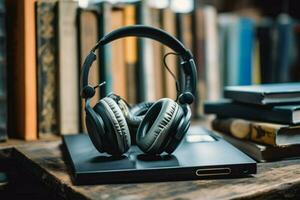 ascoltando per un' preferito Podcast o audiolibro foto