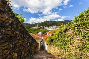 ouro preto città, provincia di minas gerais, brasile foto