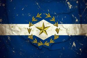 bandiera sfondo di centrale americano federazione foto