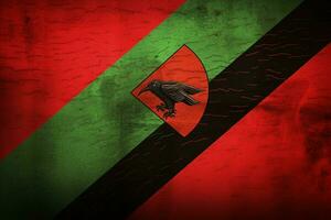 bandiera sfondo di malawi foto