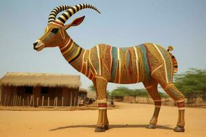 nazionale animale di burkina faso superiore Volta foto