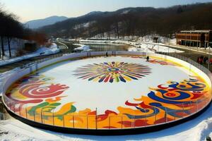 nazionale sport di repubblica di Corea Sud Corea foto