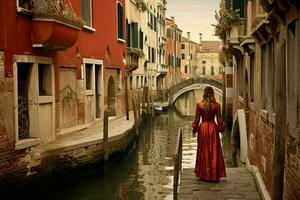 donna vecchio Venezia Visualizza foto