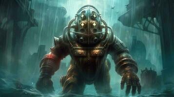 un' manifesto per il gioco bioshock foto