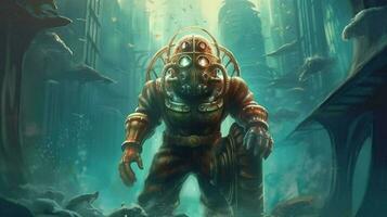 un' manifesto per il gioco bioshock foto