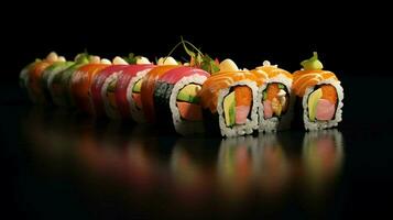 Sushi rotoli Immagine HD foto