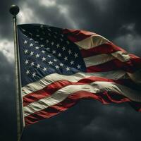 americano bandiera alto qualità 4k ultra HD hdr foto