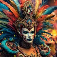 brasiliano carnevale alto qualità 4k ultra HD hdr foto