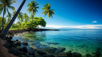 immagine blu oceano Hawaii foto