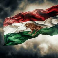 bandiera di Bulgaria alto qualità 4k ultra foto