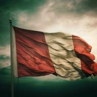 bandiera di Italia alto qualità 4k ultra HD foto
