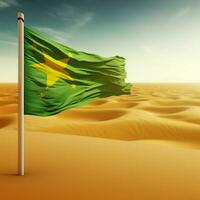 bandiera di mauritania alto qualità 4k ultimo foto