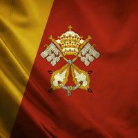 bandiera di papale stati alto qualità 4k u foto