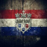 bandiera di slovacchia alto qualità 4k ultra foto
