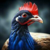 nazionale uccello di Francia alto qualità 4k ultra HD foto