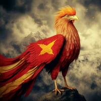 nazionale uccello di nord macedonia alto qualità 4k foto