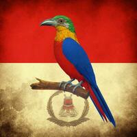nazionale uccello di Panama alto qualità 4k ultra HD foto