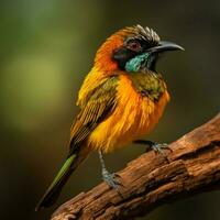 nazionale uccello di Zambia alto qualità 4k ultra HD foto
