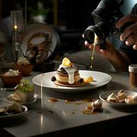 fotorealistico professionale cibo commerciale fotografia foto