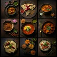 Prodotto scatti di indiano cibo alto qualità 4k ultimo foto