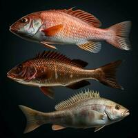 Prodotto scatti di pesce alto qualità 4k ultra HD h foto