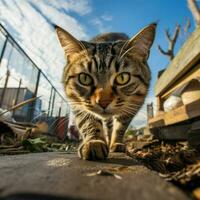 foto di gatto diverso telecamera angolo pieno tiro alto qualità
