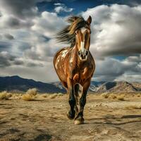 foto di cavallo pieno tiro alto qualità hdr 16k ultra HD