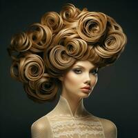 donna capelli stile foto