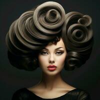 donna capelli stile foto