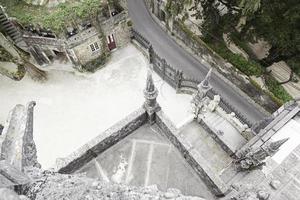 vecchio edificio di sintra in portogallo foto