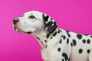 foto di dalmata cane. ai generativo professionista foto