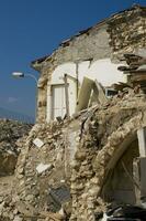 fotografico documentazione di il devastante terremoto nel centrale Italia foto