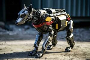 robot cane in mostra Avanzate formazione sequenze e funzionale dimostrazioni foto