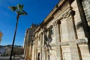 jerez de la frontera, un' piccolo e bellissimo città molto vicino per il città di cadice nel il regione di andalusia nel il Sud di Spagna. foto