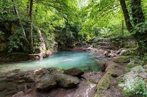 bleck river dopo cascata di marmo foto