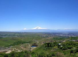 Ararat di montagna in Armenia foto