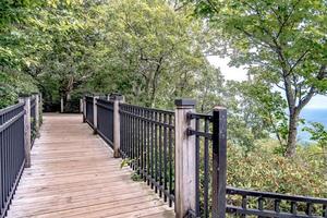 Caesars Head Mountain Bridge area selvaggia nella Carolina del Sud foto