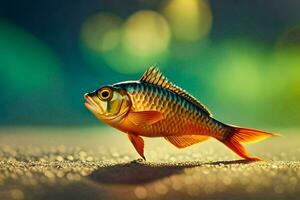 foto sfondo il cielo, pesce, il mare, il mare, il mare, il mare,. ai-generato