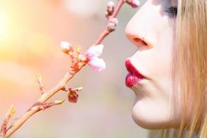 bacio di primavera foto