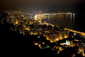 ragazza vista torre, istanbul, turchia foto