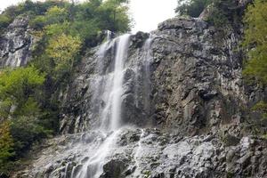 cascata artvin mencuna del mar nero, tacchino foto