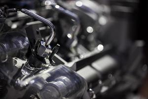 tecnologia moderna auto motore motore macro foto