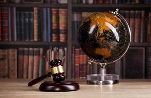 concetto di studio legale, consulente o articoli per ufficio avvocato
