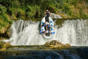 professionale rafting squadra foto