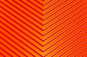 lo sfondo astratto modello in metallo arancione. illustrazione 3D. foto