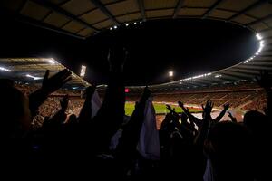 calcio fan supporto loro preferito gli sport squadra foto