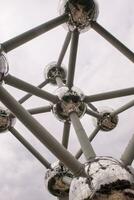 foto di Atomium edificio nel Bruxelles
