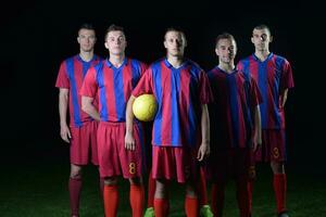 calcio Giocatori squadra foto